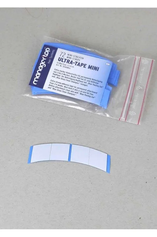 Ultra-Tape Mini ματ διάφανη ταινία διπλής όψης 20 x 40mm