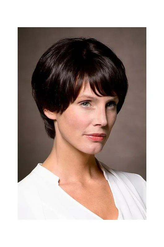 Echthaarperücke Belle Madame: Adriana RH sicht von der seite. Echthaarperücke Belle Madame: Adriana RH sicht von der seite.