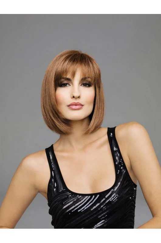 Συνθετική περούκα Gisela Mayer: Carley Mono Top μπροστινή όψη.