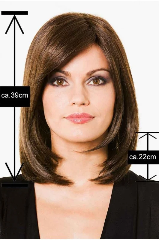 Περούκα Belle Madame Platinum Hair Line: The Elegant μήκος.
