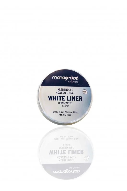 White liner 3M Qualitat 4,8m  Transparentes doppelseitiges Klebeband