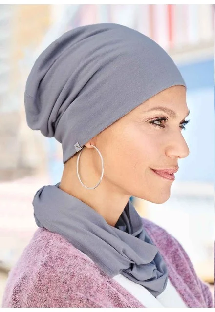Τουρμπάν Belle Madame Beanie. Πλαϊνή όψη.