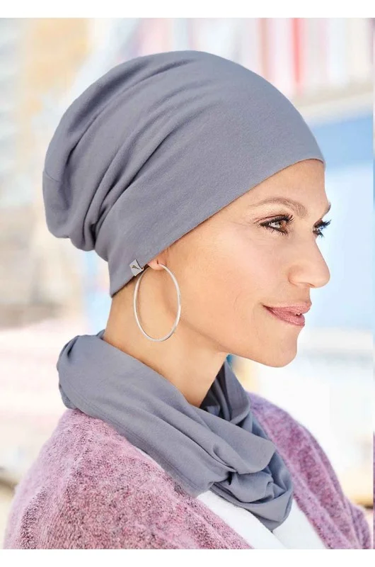 Τουρμπάν Belle Madame Beanie. Πλαϊνή όψη.