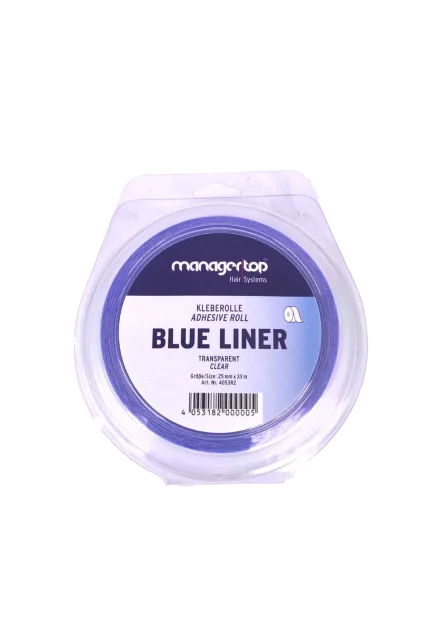 Blue liner 33m Klebeband transparent