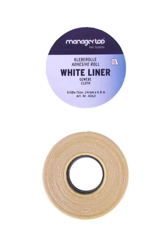 White liner 3M Qualitat 4,8m Kleberolle Gewebe White liner 3M Qualitat 4,8m Kleberolle Gewebe