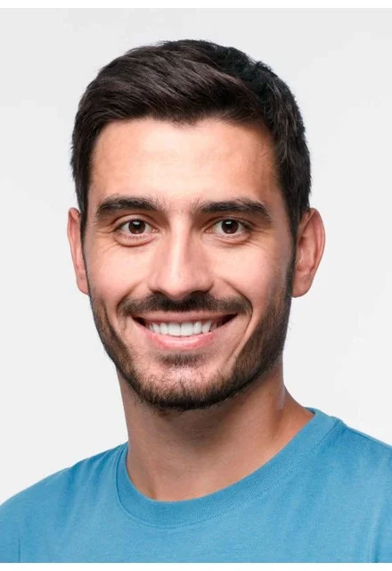 Herren-Haarteil Manager Top – natürliches Ergebnis