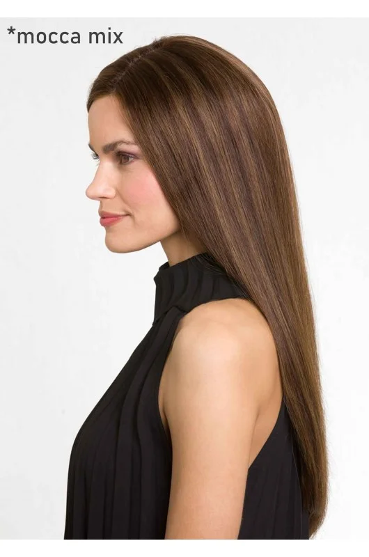 Φυσική περούκα Belle Madame: Anastasia extra long ,πλαινή όψη.