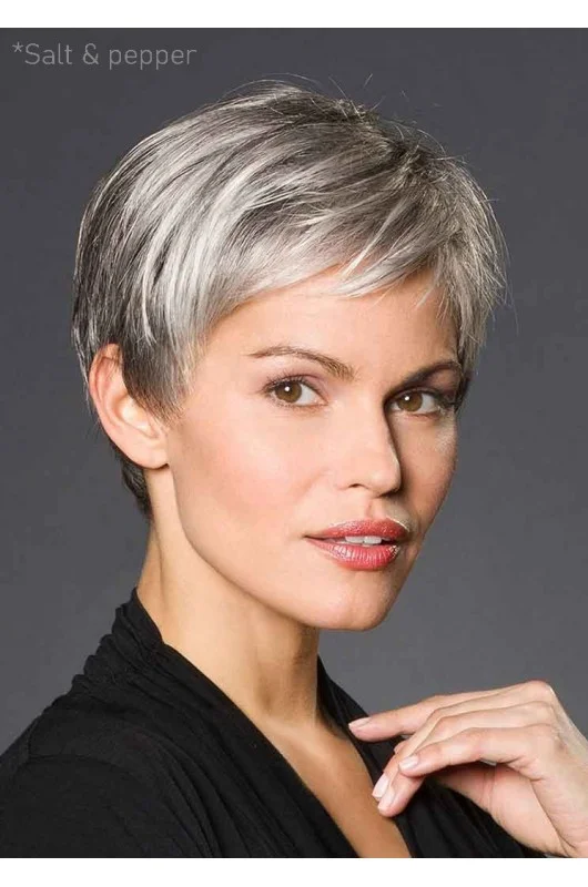 Συνθετική περούκα Belle Madame: Ida SF, μπροστινή όψη. Συνθετική περούκα Belle Madame: Ida SF, μπροστινή όψη.