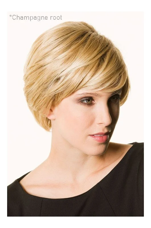 Περούκα Belle Madame Platinum Hair Line: The Smart ,πλαινή όψη.