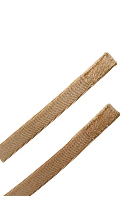 Perückenersatzgummi mit Klettband Beige