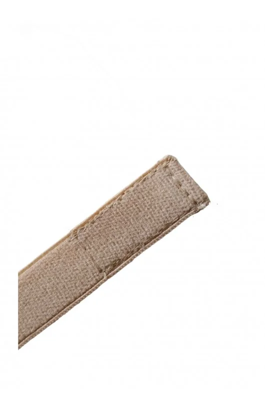 Perückenersatzgummi mit Klettband Beige