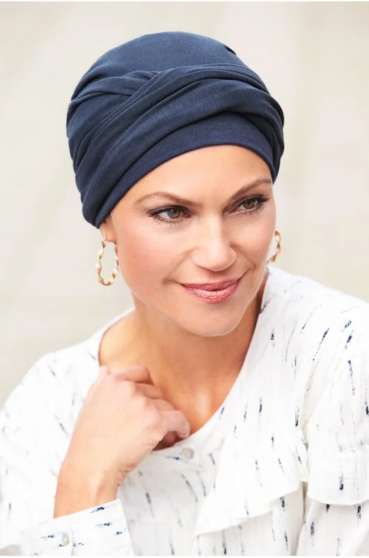 Τουρμπάν Belle Madame Beanie. Πλαϊνή όψη.