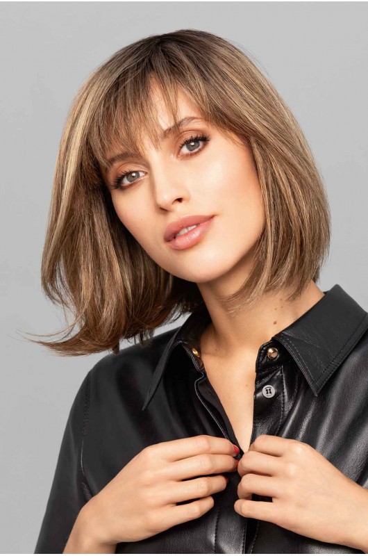 Συνθετική περούκα Gisela Mayer: Carley Mono Top μπροστινή όψη.