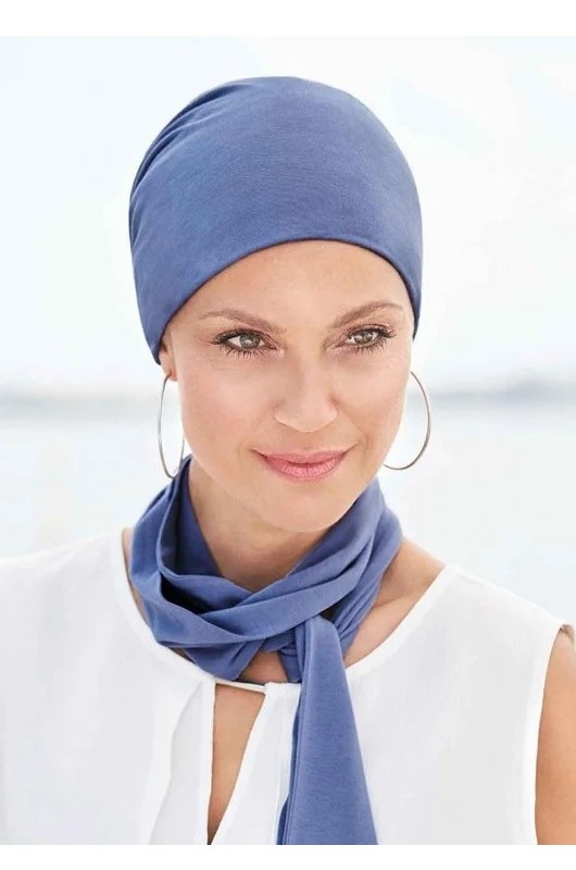 Τουρμπάνι Χημειοθεραπείας με Φουλάρι Belle Madame Bamboo Style 920- 05 Print