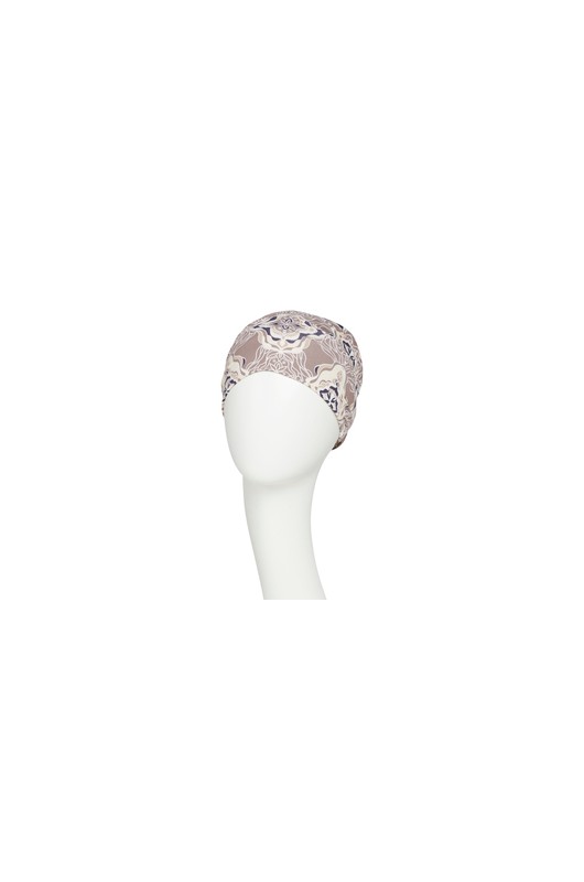 Kopftuch Christine: Amia Turban Printed Beige Ornaments
