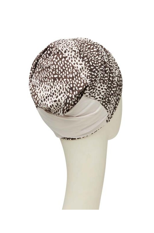 Τουρμπάνι Christine: Amia Turban Printed Patchwork Leo