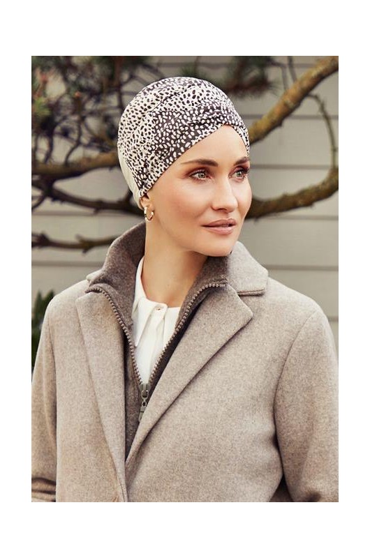 Τουρμπάνι Christine: Amia Turban Printed Patchwork Leo Τουρμπάνι Christine: Amia Turban Printed Patchwork Leo