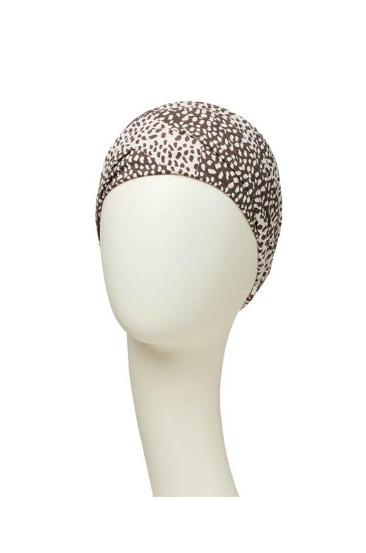 Kopftuch Christine: Amia Turban Printed Patchwork Leo