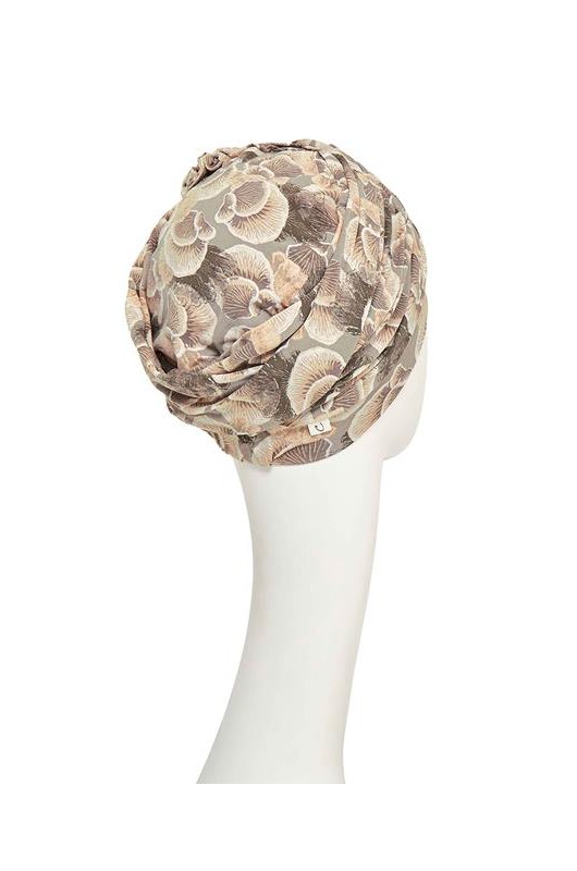 Τουρμπάνι Christine: HocLotus Turban Printed Organic Nature