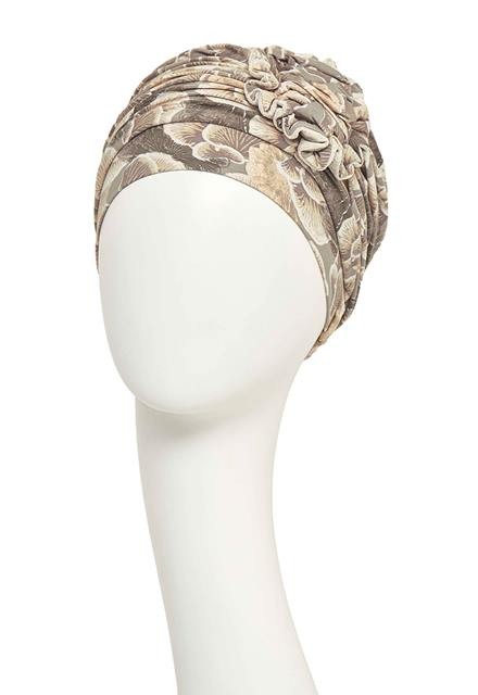 Τουρμπάνι Christine: HocLotus Turban Printed Organic Nature