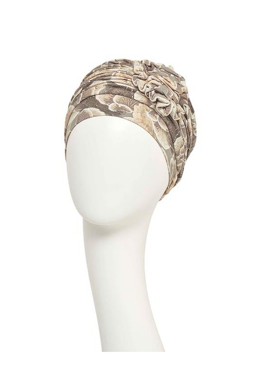 Τουρμπάνι Christine: HocLotus Turban Printed Organic Nature