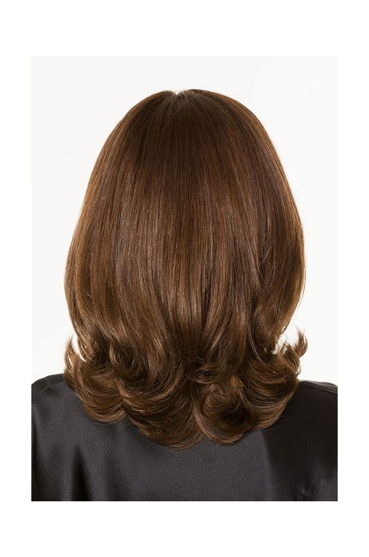 Echthaarperücke European Hair Line: Ferrara(25 cm lang) sicht von hinten.