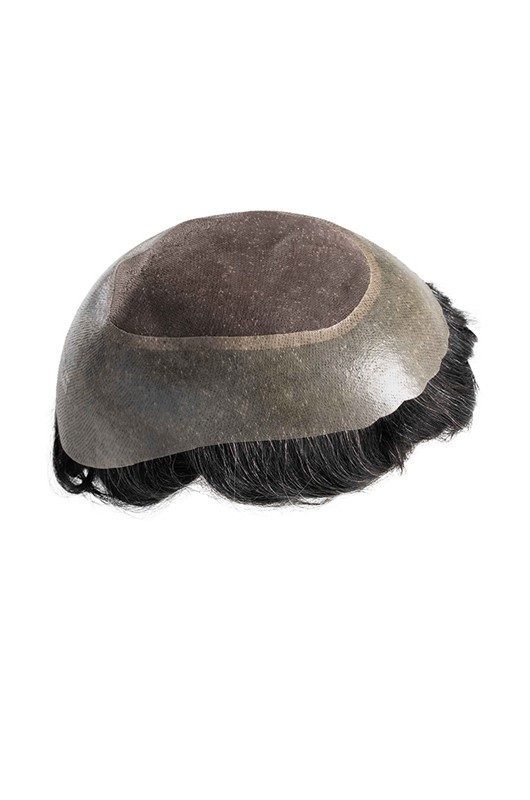 GFH New Natural – Herren-Toupet mit Monofilament-Basis und natürlichem Look. GFH New Natural – Herren-Toupet mit Monofilament-Basis und natürlichem Look.
