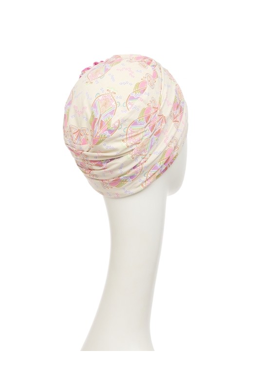 Kopftuch Christine: HocLotus Turban Printed Crocus Kaleidos