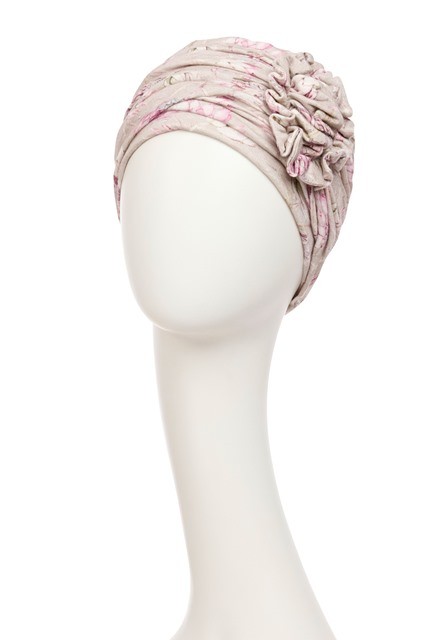 Τουρμπάνι Christine: HocLotus Turban Printed Protea Love