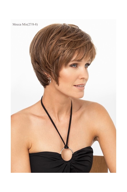 Natürliche Bewegung, moderner Bob und wunderbare Balayage-Nuancen mit der Perücke Magic Trend Gisela Mayer.