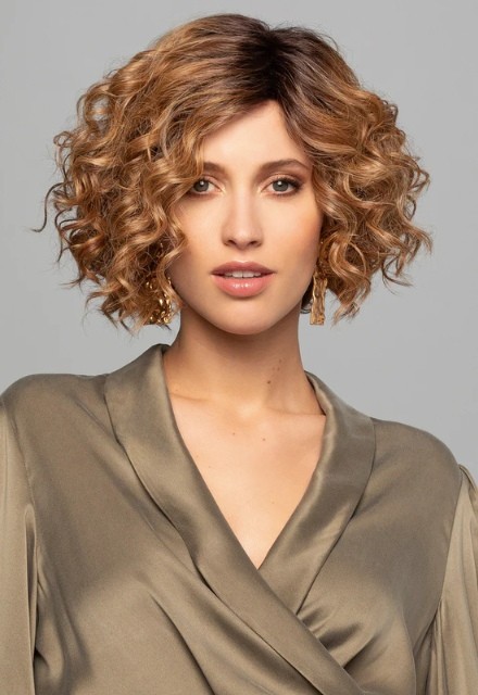 Duo fiber περούκα της Gisela Mayer: Duo Jordan μπροστινή όψη.