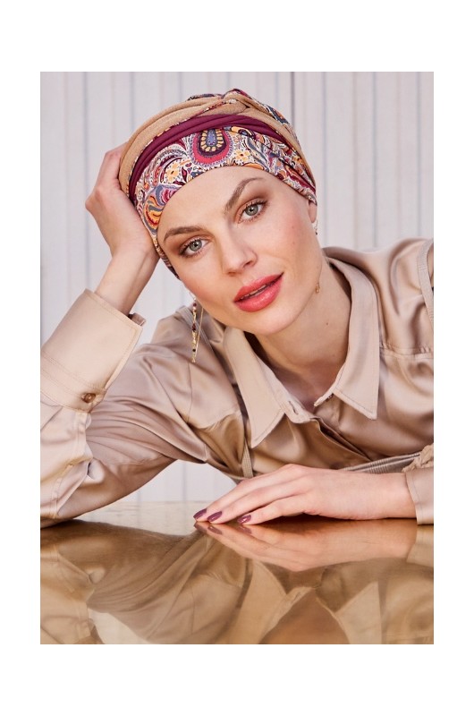 „Moderner Christine Turban für Alltag und Abend“