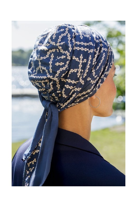 Wende-Design – zwei Farben/Styles in einem Turban