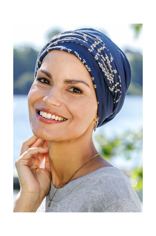 Weicher, leichter und sicher sitzender Turban für den Alltag.
