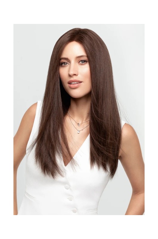Φυσική περούκα Gisela Mayer: Luxery Lace E +LF μπροστινή όψη.