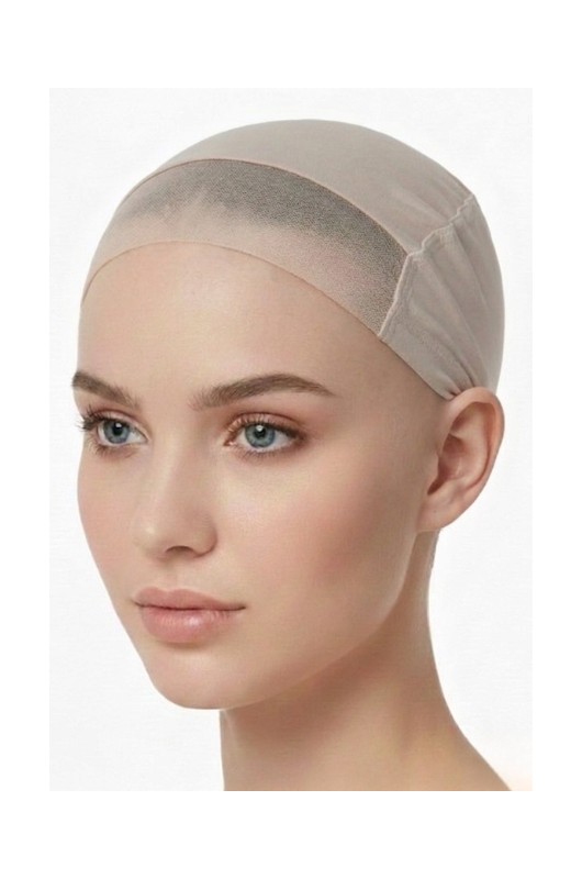 "Unsichtbare Passform: Der spezielle Lace-Einsatz an der Stirn sorgt für einen natürlichen Look unter Lace-Front Perücken." "Unsichtbare Passform: Der spezielle Lace-Einsatz an der Stirn sorgt für einen natürlichen Look unter Lace-Front Perücken."