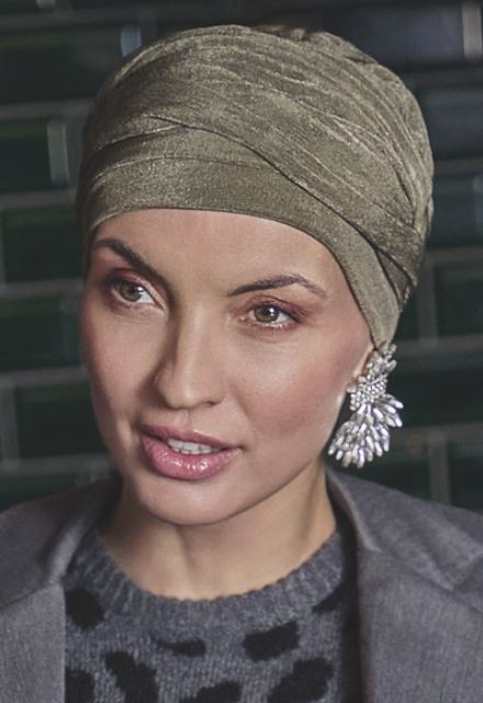 Kopftuch Christine | HocAria Boho Moss Green
