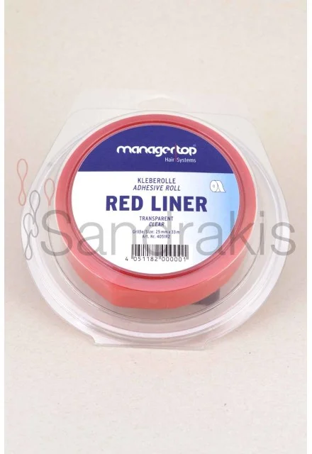 Red liner Kleberolle 33m
